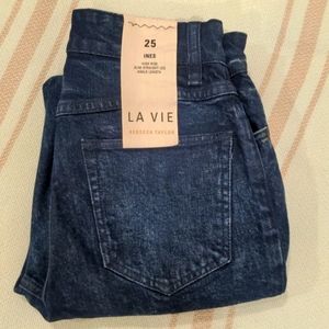 La Vie Rebecca Taylor Straight Leg Jeans